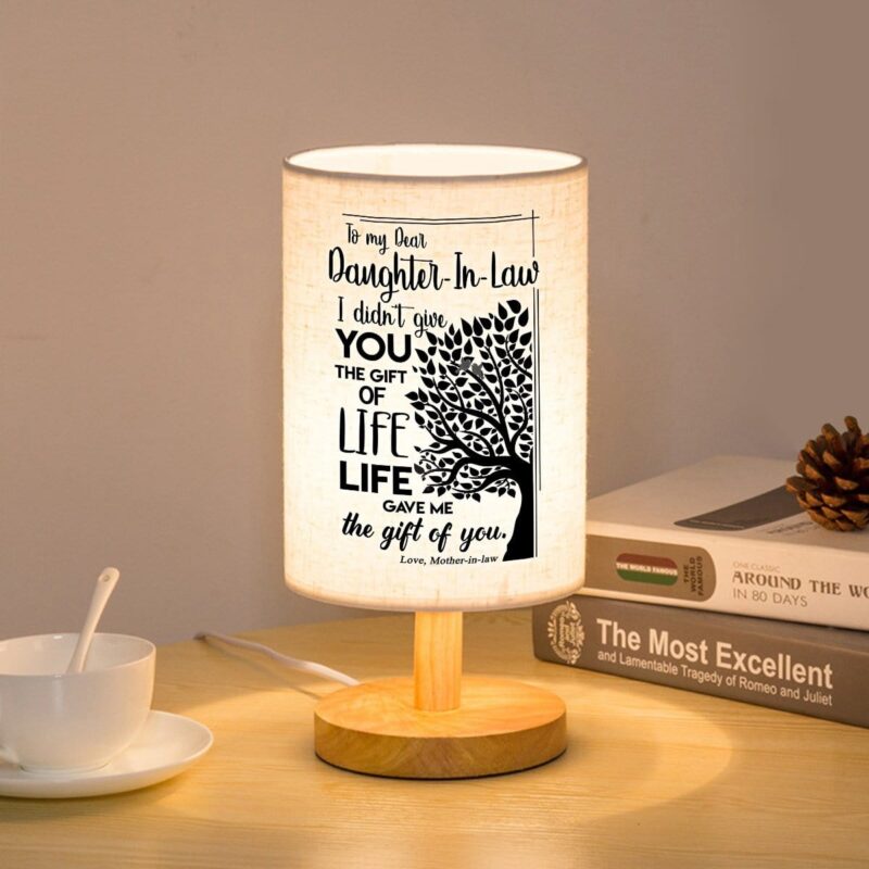 table lamp mom to daughter in law the gift of life led wooden table lamp giveme gifts 31076585668669