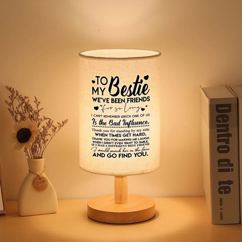 table lamp to my bestie we have been friends led wooden table lamp giveme gifts 16608758169661