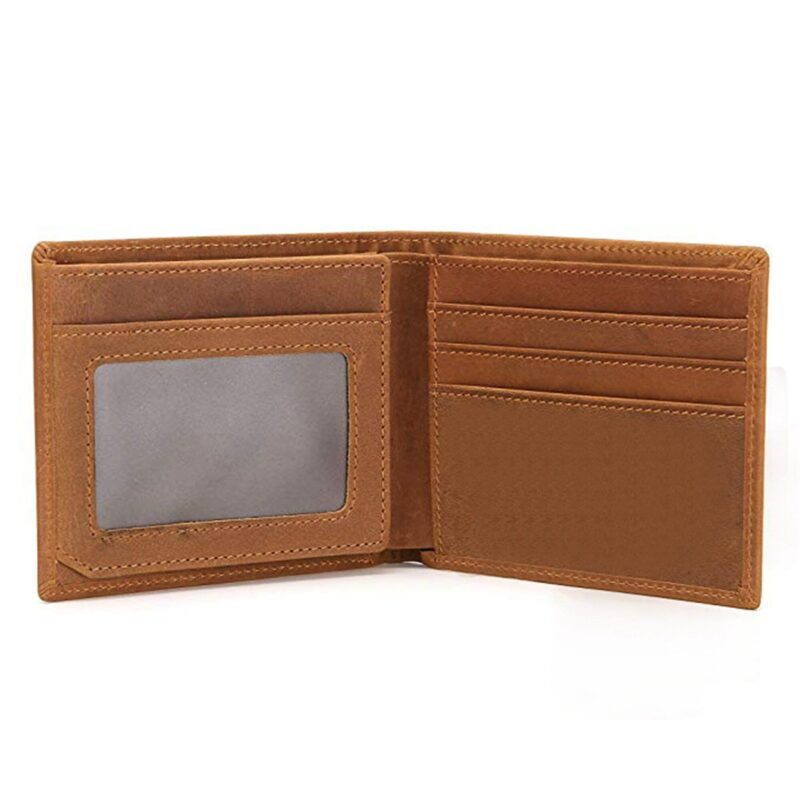 wallets for son dad to son be the man you can be bifold leather wallet gift card giveme gifts 28198072090685