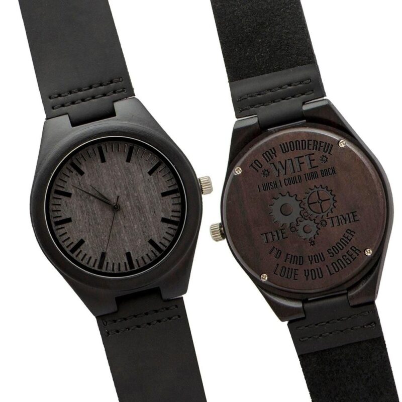 watches for wife to my wife engraved engraved wood watch giveme gifts 31079124992061